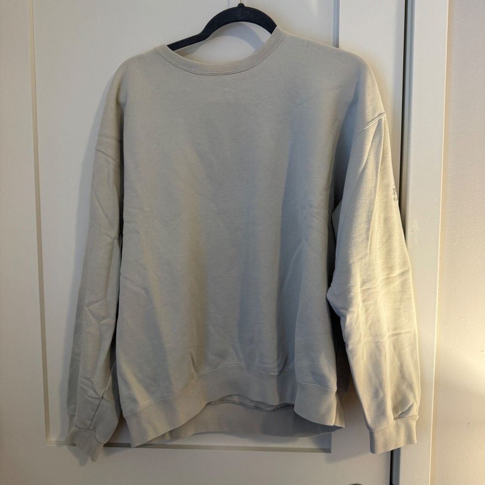BOSS Hugo Boss Mens Albatros Crewneck Sweatshirt‎ Light Beige Stone XL Logo